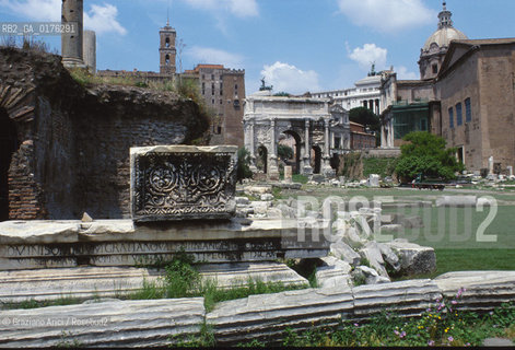 LAZIO, ROMA :  FORO ROMANO   - © 1995 Graziano Arici/Rosebud2 / GEO / ARCHEO /