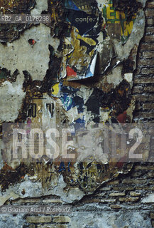 LAZIO, ROMA :  MURO   - © 1995 Graziano Arici/Rosebud2 / GEO