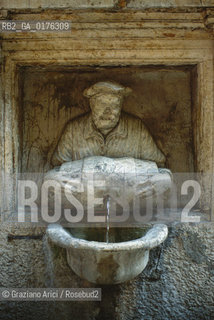 LAZIO, ROMA :  FONTANA DELLA BOTTICELLA   - © 1995 Graziano Arici/Rosebud2 / GEO