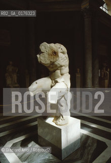 LAZIO, ROMA, VATICANO :  MUSEI VATICANI  - TORSO DEL BELVEDERE - © 1995 Graziano Arici/Rosebud2 / GEO