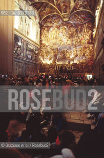 LAZIO, ROMA, VATICANO :  MUSEI VATICANI - CAPPELLA SISTINA - © 1995 Graziano Arici/Rosebud2 / GEO