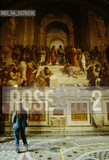 LAZIO, ROMA, VATICANO :  MUSEI VATICANI - STANZE DI RAFFAELLO  - © 1995 Graziano Arici/Rosebud2 / GEO