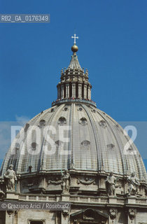 LAZIO, ROMA, VATICANO :  BASILICA DI S.PIETRO - CUPOLA  - © 1995 Graziano Arici/Rosebud2 / GEO / CHIESA