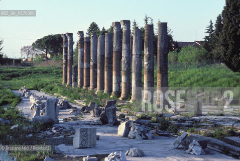 FRIULI, AQUILEIA  (UDINE) : FORO ROMANO-  © 2002 Graziano Arici/Rosebud2 / GEO / ARCHEO /