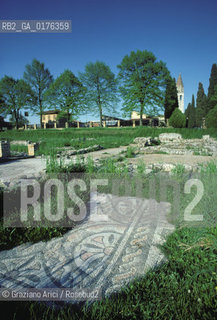 FRIULI, AQUILEIA  (UDINE) : SCAVI -  © 2002 Graziano Arici/Rosebud2 / GEO / ARCHEO /