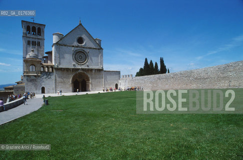 UMBRIA, ASSISI : BASILICA DI S.FRANCESCO  - © 2002 Graziano Arici/Rosebud2 / GEO / CHIESA
