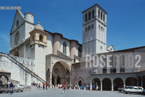 UMBRIA, ASSISI : BASILICA DI S.FRANCESCO  - © 2002 Graziano Arici/Rosebud2 / GEO / CHIESA