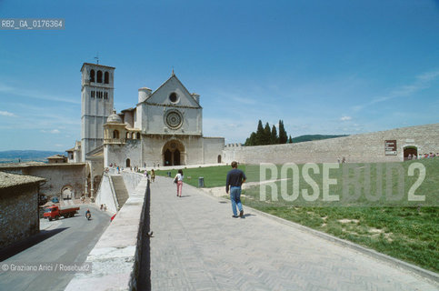 UMBRIA, ASSISI : BASILICA DI S.FRANCESCO  - © 2002 Graziano Arici/Rosebud2 / GEO / CHIESA