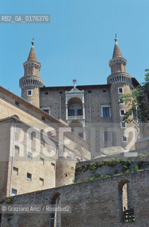 MARCHE, URBINO : PALAZZO DUCALE  - © 2002 Graziano Arici/Rosebud2 / GEO /ARCHITETTURA / RINASCIMENTO,
