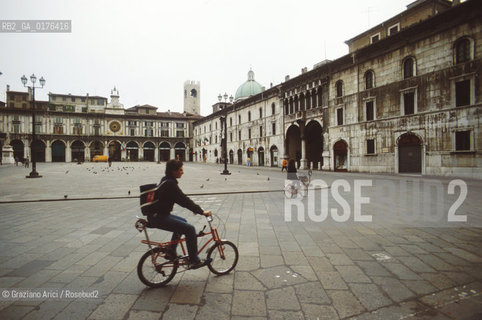 LOMBARDIA, BRESCIA :PIAZZA DELLA LOGGIA    - © 2002 Graziano Arici/Rosebud2 / GEO