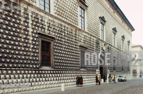 EMILIA-ROMAGNA  FERRARA : IL PALAZZO DEI DIAMANTI   - © 2002 Graziano Arici/Rosebud2 / GEO /