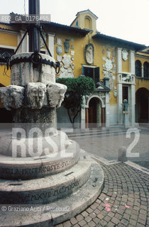 LOMBARDIA,  (BRESCIA) GARDONE RIVIERA: IL VITTORIALE DEGLI ITALIANI   - © 1980 Graziano Arici/Rosebud2 / GEO / GABRIELE DANNUNZIO