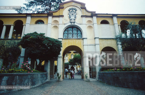 LOMBARDIA,  (BRESCIA) GARDONE RIVIERA: IL VITTORIALE DEGLI ITALIANI   - © 1980 Graziano Arici/Rosebud2 / GEO / GABRIELE DANNUNZIO