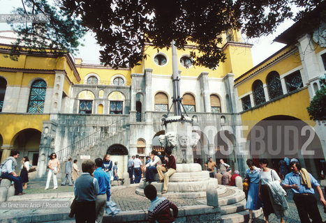 LOMBARDIA,  (BRESCIA) GARDONE RIVIERA: IL VITTORIALE DEGLI ITALIANI - © 1980 Graziano Arici/Rosebud2 / GEO / GABRIELE DANNUNZIO