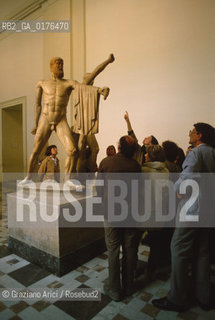 CAMPANIA,  NAPOLI : MUSEO ARCHEOLOGICO NAZIONALE - I TIRANNICIDI   - © 2002 Graziano Arici/Rosebud2 / GEO /