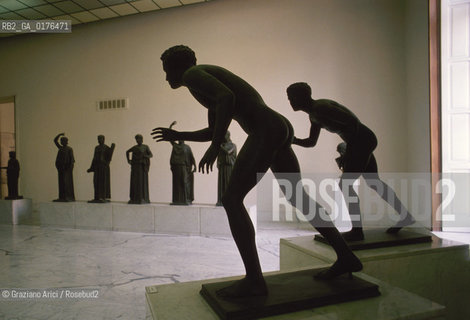 CAMPANIA,  NAPOLI : MUSEO ARCHEOLOGICO NAZIONALE - STATUE DALLA VILLA DEI PAPIRI DI POMPEI   - © 2002 Graziano Arici/Rosebud2 / GEO /