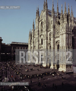 LOMBARDIA,  MILANO : IL DUOMO   - © 2002 Graziano Arici/Rosebud2 / GEO / CHIESA