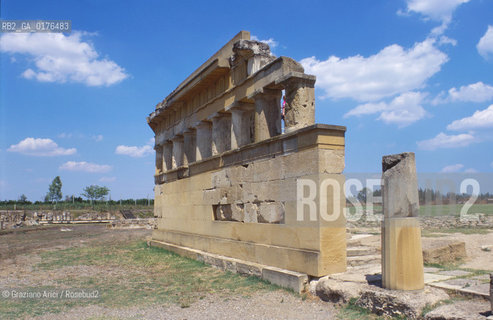 BASILICATA,  METAPONTO : ZONA ARCHEOLOGICA   - © 2002 Graziano Arici/Rosebud2 / GEO / ARCHEO