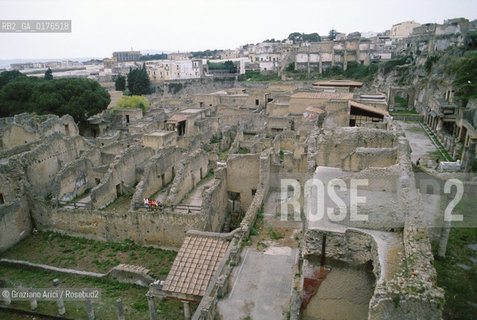 CAMPANIA,  (NAPOLI)  ERCOLANO : ROVINE DELLA CITTA    - © 2002 Graziano Arici/Rosebud2 / GEO /