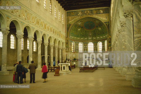 EMILIA-ROMAGNA,  RAVENNA :S.APOLLINARE IN CLASSE   - © 2002 Graziano Arici/Rosebud2 / GEO / BIZANTINA