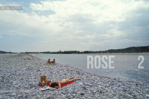 FRIULI VENEZIA GIULIA,IL FIUME TAGLIAMENTO  - © 2002 Graziano Arici/Rosebud2 / GEO