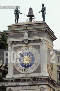 FRIULI-VENEZIA GIULIA, UDINE : PIAZZA DELLA LIBERTA - TORRE DELLOROLOGIO   - © 2002 Graziano Arici/Rosebud2 / GEO
