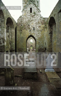 IRLANDA (MUNSTER) KINSALE :  MONASTERO E ABBAZIA DI TIMOLEAGUE    -©Graziano Arici/Rosebud2 / GEO