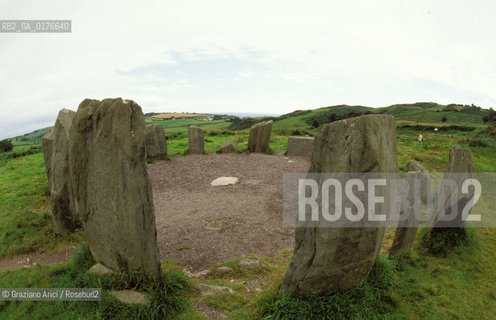IRLANDA (MUNSTER) KINSALE :  DROMBERG STONE CIRCLE    - ©Graziano Arici/Rosebud2 / GEO / CERCHIO / MONUMENTO MEGALITICO