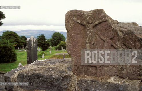 IRLANDA (MUNSTER-KERRY) KILLARNEY NATIONAL PARK : CIMITERO DI CAMPAGNA  - ©Graziano Arici/Rosebud2 / GEO