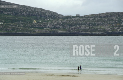 IRLANDA (MUNSTER-KERRY) BALLINSKELLINGS STRAND  - ©Graziano Arici/Rosebud2 / GEO / SPIAGGIA