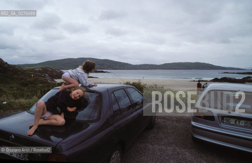 IRLANDA (MUNSTER-KERRY) BALLINSKELLINGS STRAND  - ©Graziano Arici/Rosebud2 / GEO / SPIAGGIA