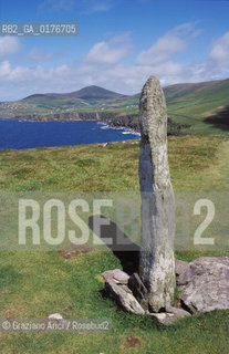 IRLANDA (KERRY) SLEA HEAD  - © 2002 Graziano Arici/Rosebud2 / GEO / MONUMENTO MEGALITICO