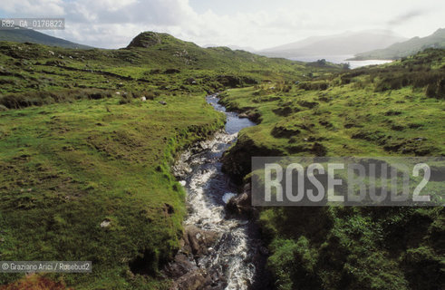 IRLANDA (CONNEMARA) PAESAGGIO  - © 2002 Graziano Arici/Rosebud2 / GEO / TORRENTE