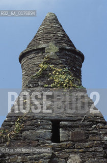 IRLANDA (LEINSTER) GLENDALOUGH :ST. KEVINS KITCHEN    - © 2002 Graziano Arici/Rosebud2 / GEO / CHIESA