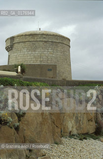 IRLANDA , DUBLINO, SANDYCOVE : MARTELLO TOWER - JAMES JOYCE MUSEUM    - © 2002 Graziano Arici/Rosebud2 / GEO / LETTERATURA