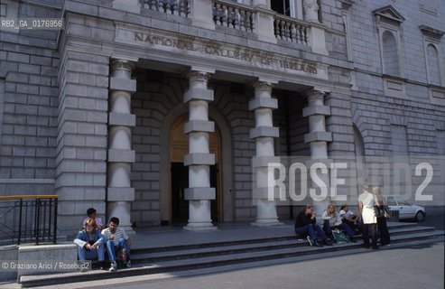 IRLANDA , DUBLINO, LA NATIONAL GALLERY   - © 2002 Graziano Arici/Rosebud2 / GEO /