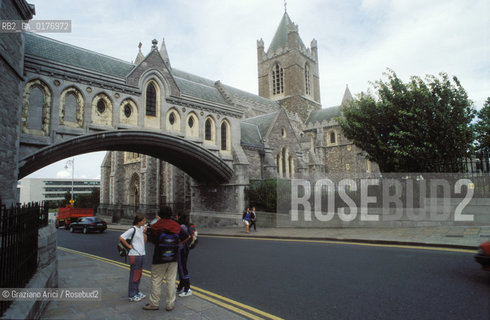 IRLANDA , DUBLINO : CHRIST CHURCH CATHEDRAL    - © 2002 Graziano Arici/Rosebud2 / GEO /