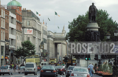 IRLANDA , DUBLINO : OCONNELL STREET   - © 2002 Graziano Arici/Rosebud2 / GEO