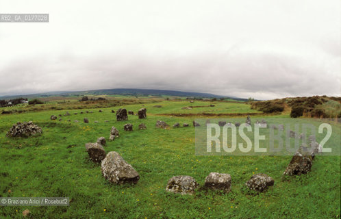 GRAN BRETAGNA (ULSTER)  DUNNAMORE : BEAGHMORE STONE CIRCLES - © 2002 Graziano Arici/Rosebud2 / GEO / MONUMENTO MEGALITICO
