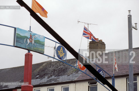 GRAN BRETAGNA (ULSTER)  VILLAGGIO UNIONISTA - © 2002 Graziano Arici/Rosebud2 / GEO
