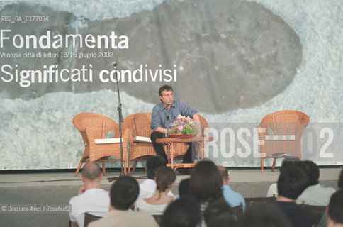 FONDAMENTA 13/16 GIUGNO 2002 - SIGNIFICATI CONDIVISI - LARCHITETTO E URBANISTA STEFANO BOERI (ITALIA) - ©Graziano Arici/Rosebud2 