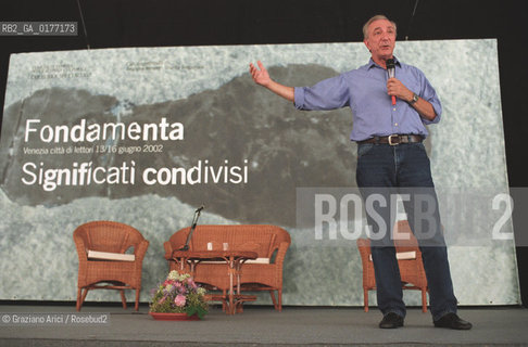 FONDAMENTA 13/16 GIUGNO 2002 - SIGNIFICATI CONDIVISI - IL MATEMATICO JOHN CASTI (U.S.A.) - ©Graziano Arici/Rosebud2 