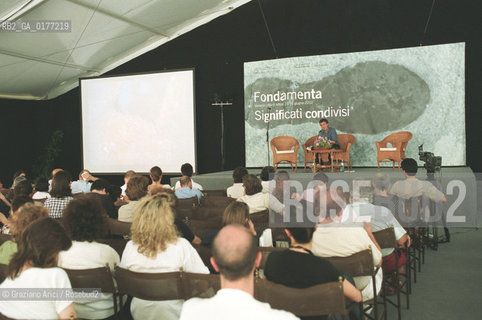FONDAMENTA 13/16 GIUGNO 2002 - SIGNIFICATI CONDIVISI - LARCHITETTO E URBANISTA STEFANO BOERI (ITALIA) - ©Graziano Arici/Rosebud2 