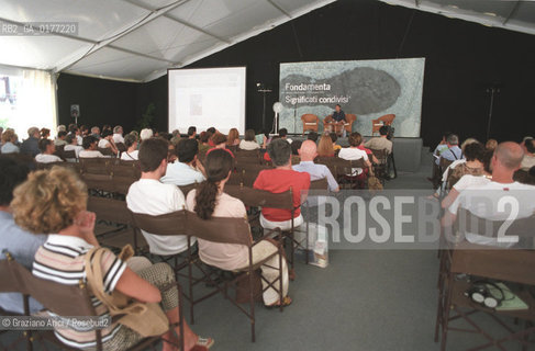 FONDAMENTA 13/16 GIUGNO 2002 - SIGNIFICATI CONDIVISI - LO STORICO GILLES KEPEL (FRANCIA) - ©Graziano Arici/Rosebud2 