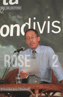 FONDAMENTA 13/16 GIUGNO 2002 - SIGNIFICATI CONDIVISI - LO STORICO PAUL GINSBORG (INGHILTERRA) - ©Graziano Arici/Rosebud2 