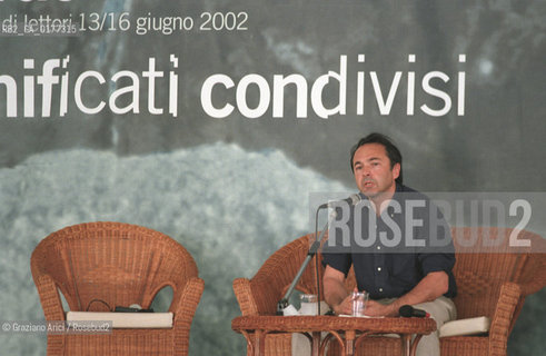 FONDAMENTA 13/16 GIUGNO 2002 - SIGNIFICATI CONDIVISI - LO STORICO GILLES KEPEL (FRANCIA) - ©Graziano Arici/Rosebud2 