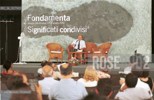 FONDAMENTA 13/16 GIUGNO 2002 - SIGNIFICATI CONDIVISI - IL CAPO DI STATO MAGGIORE DEL COMANDO NATO , GEN. FABIO MINI (ITALIA) - ©Graziano Arici/Rosebud2 