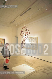 VENEZIA-MESTRE 21/3/02 - CENTRO CULTURALE CANDIANI -  MOSTRA LAMERICA DI POLLOCK - @ Graziano Arici/Rosebud2