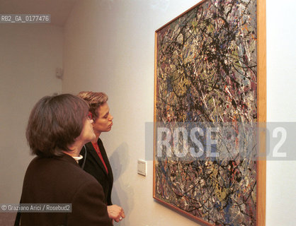 VENEZIA 21/3/02 - MUSEO CORRER -  MOSTRA LAMERICA DI POLLOCK/ JACKSON POLLOCK A VENEZIA - @ Graziano Arici/Rosebud2