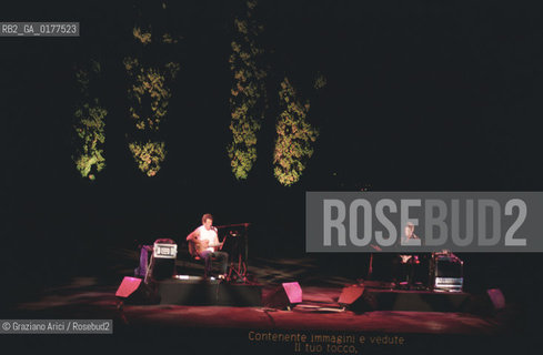 FONDAMENTA 13/16 GIUGNO 2002 -  WORDS AND MUSIC : A SPECIAL EVENING WITH LAURIE ANDERSON E LOU REED  - I MUSICISTI E CANTANTI LOU REED E LAURIE ANDERSON (U.S.A.) - ©Graziano Arici/Rosebud2